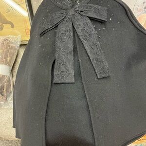 Prabal Gurung Neiman Marcus Black Sequin Cape